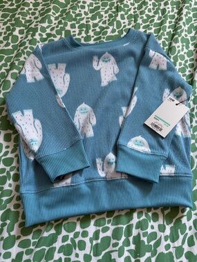 NWT Jumping Beans 18M yeti sweater